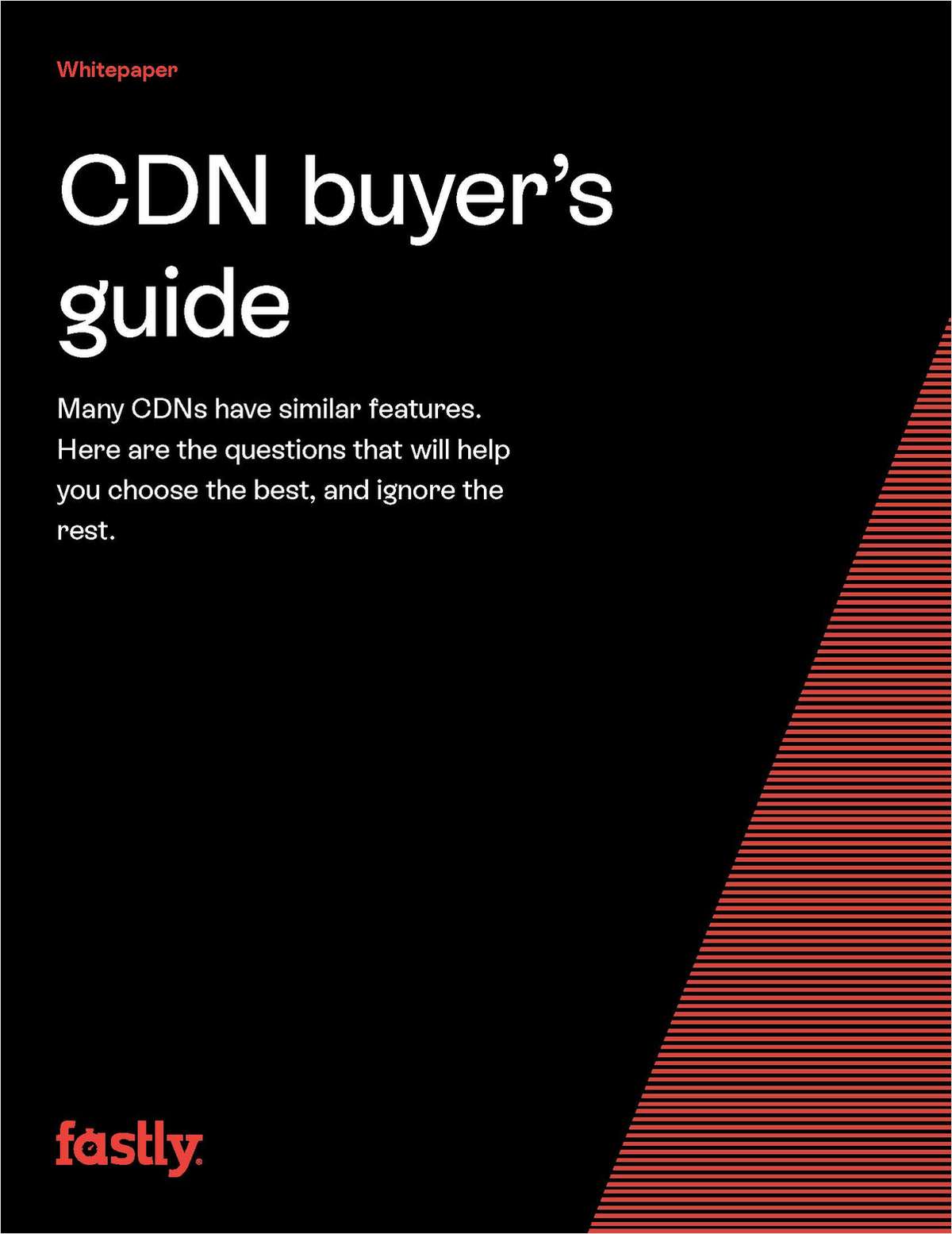 The Definitive CDN Buyer's Guide
