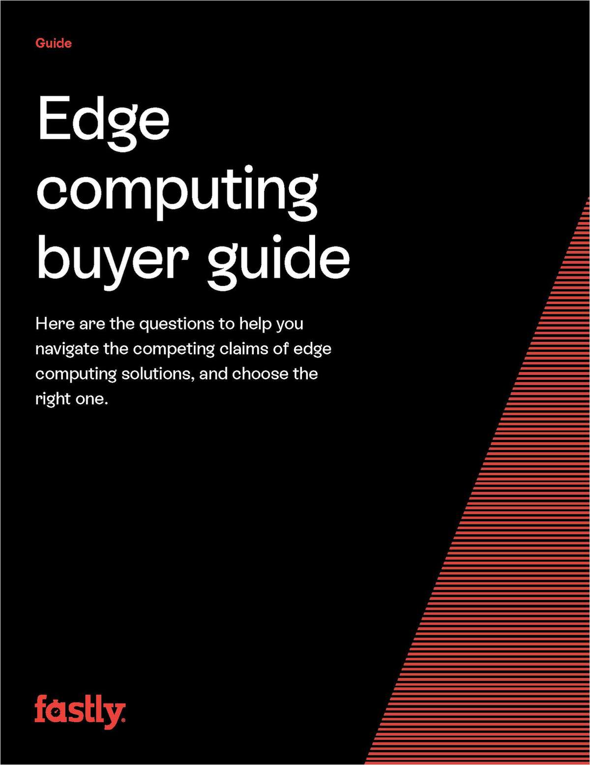 The Essential Edge Computing Buyer's Guide