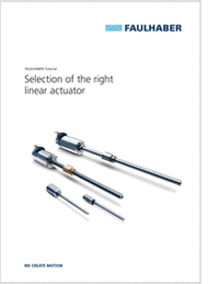 Selection of the right linear actuator