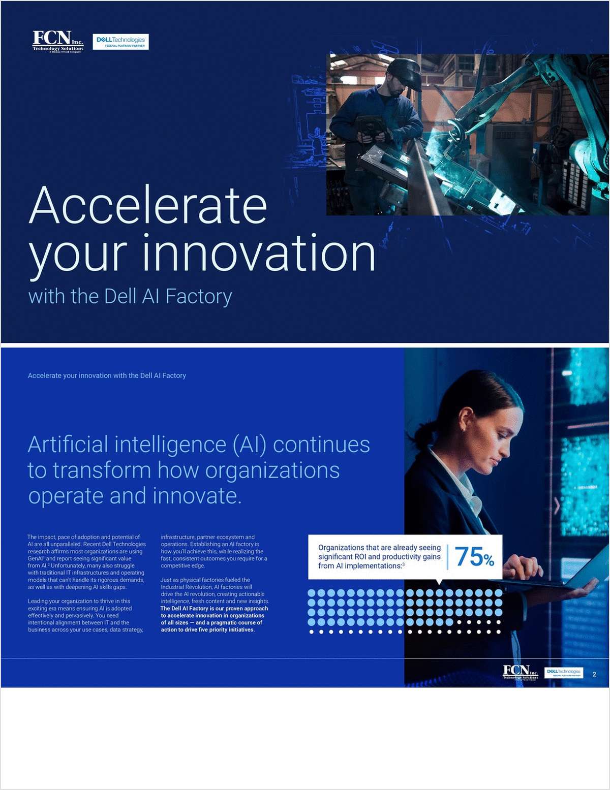 Accelerate your innovation with the Dell AI Factory