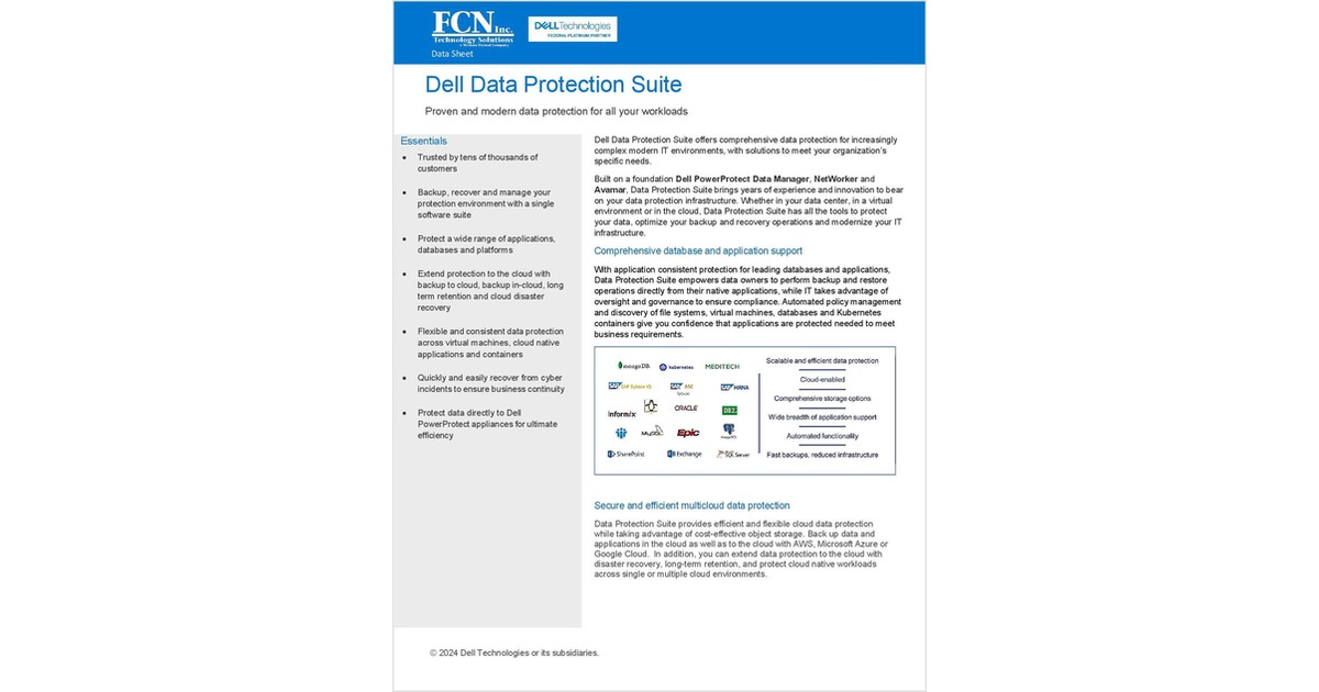 Dell Data Protection Suite