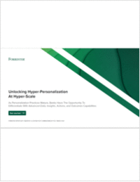 Read the Forrester report, 'Unlocking Hyper-Personalization at Hyper-Scale'
