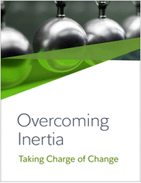 Overcoming Inertia: Taking Charge Of Change