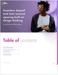 Seamless Deposit and Loan Account Opening Built on Design Thinking
