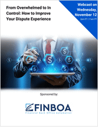 From Overwhelmed to In Control: How to Improve Your Dispute Experience