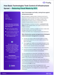 How Basis Technologies took control of infrastructure sprawl -- reducing cloud waste by 83%