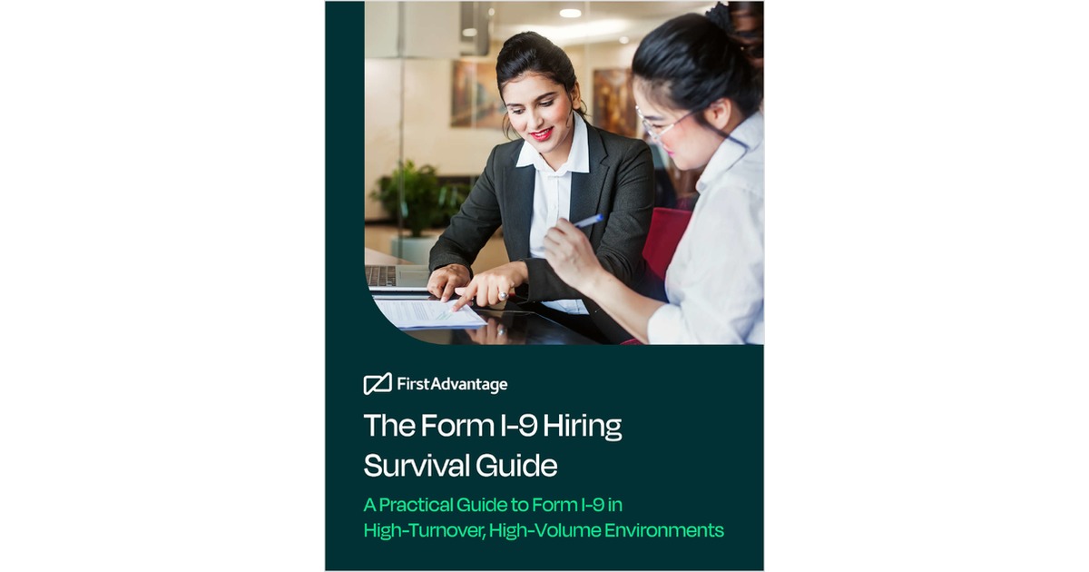 The Form I-9 Hiring Survival Guide