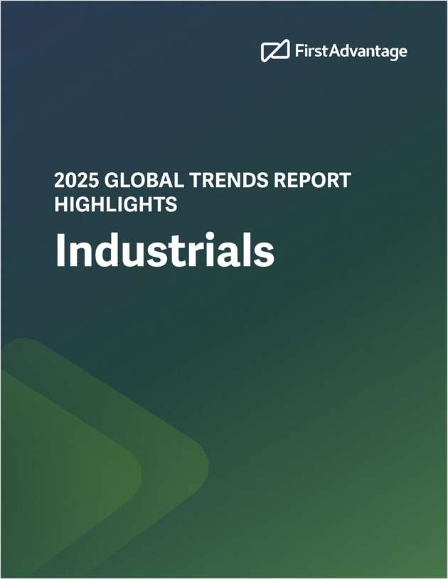 2025 GLOBAL TRENDS REPORT HIGHLIGHTS: Industrials
