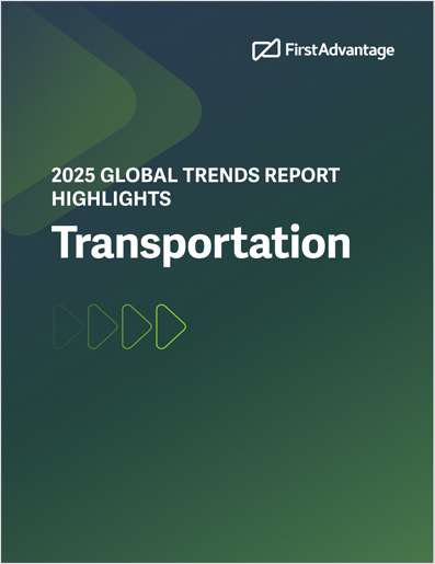 2025 GLOBAL TRENDS REPORT Infographic - Transportation