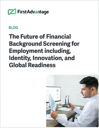 The Future of Financial Background Screening for Employment