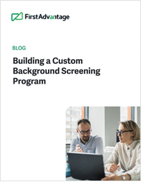 Building a Custom Background Screening Program