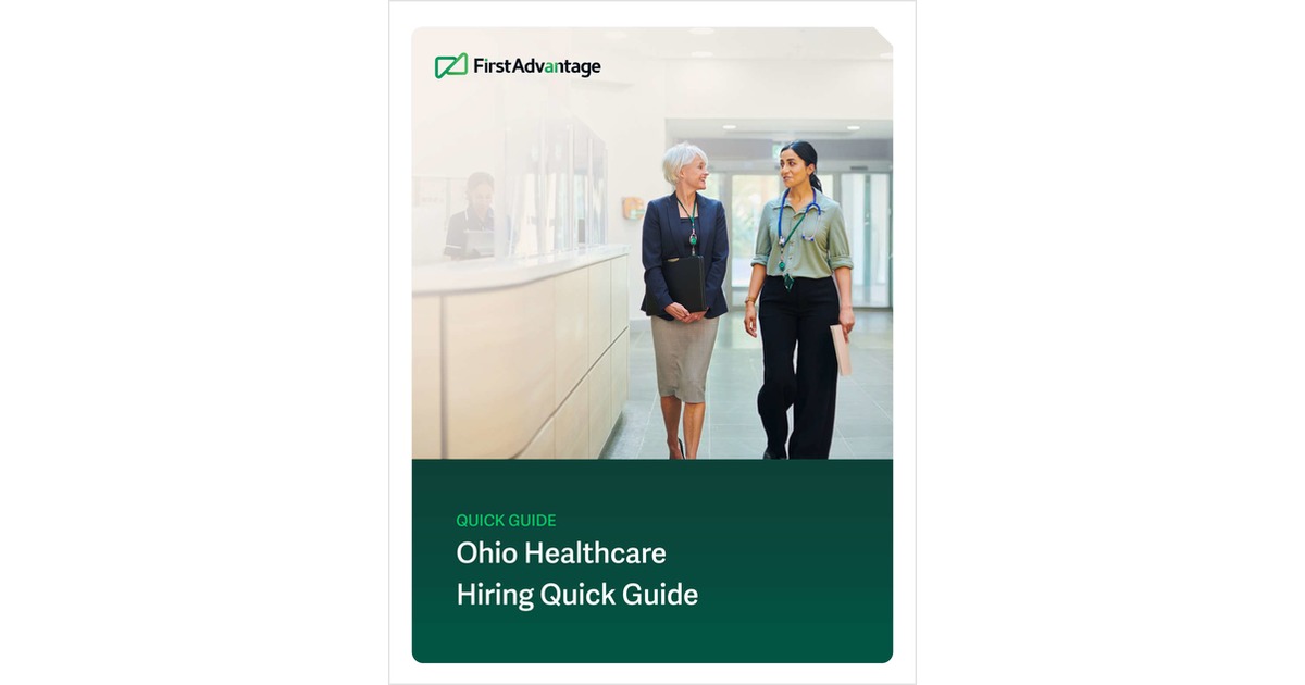 Ohio Healthcare Hiring Quick Guide