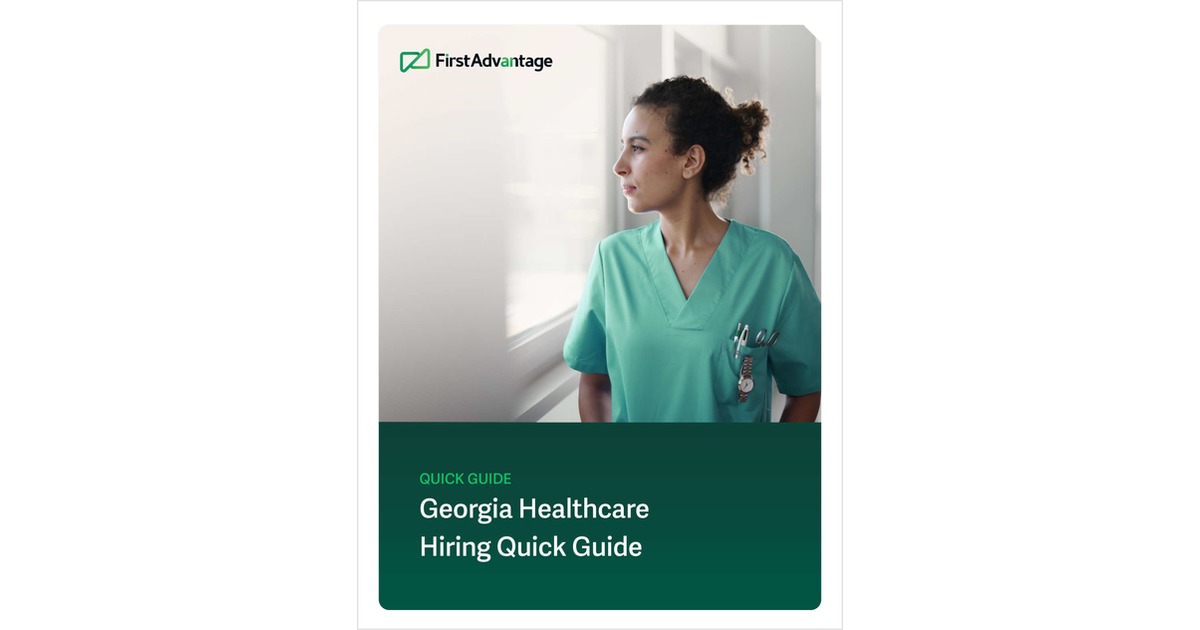 Georgia Healthcare Hiring Quick Guide