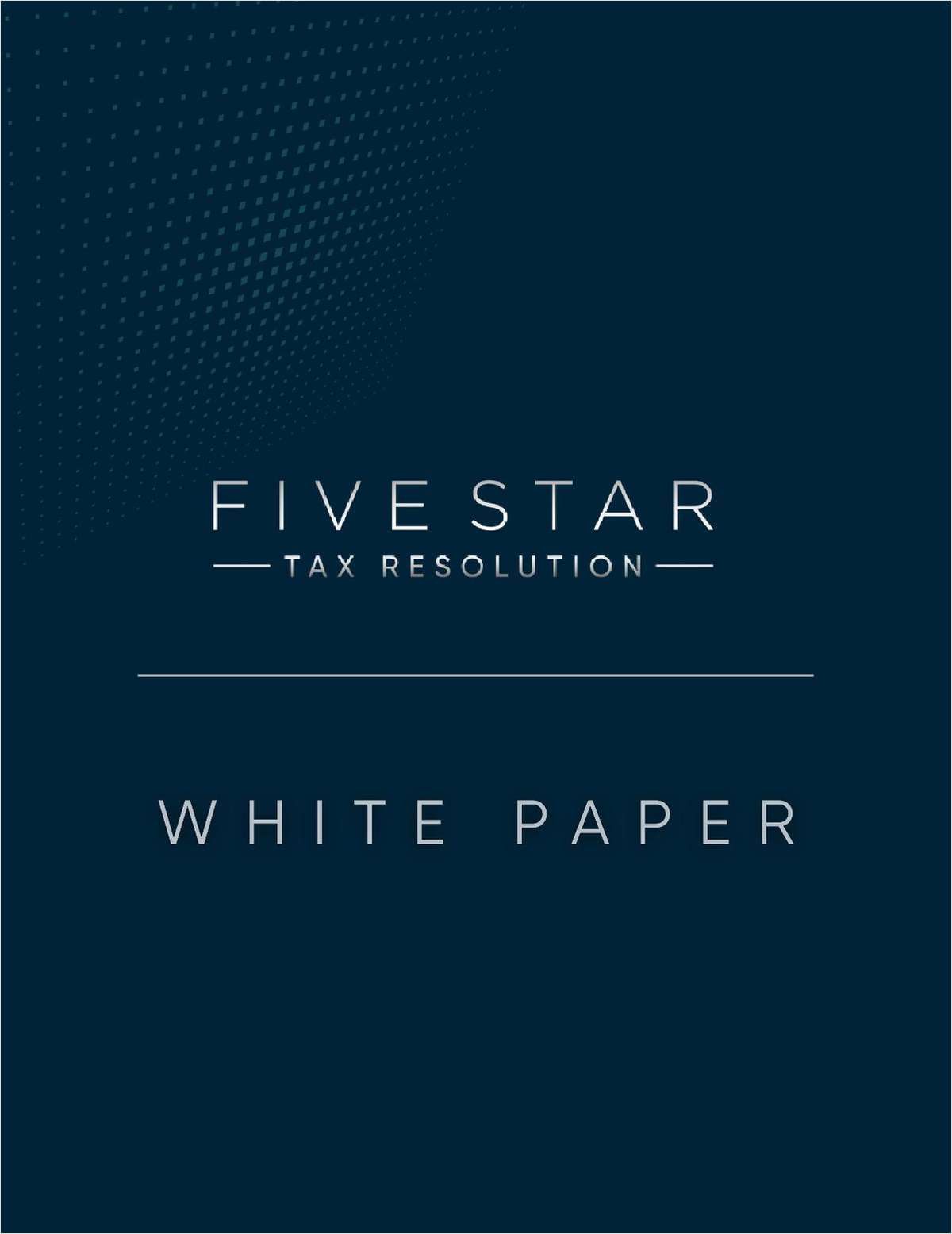 Turning Tax Problems into Peace of Mind