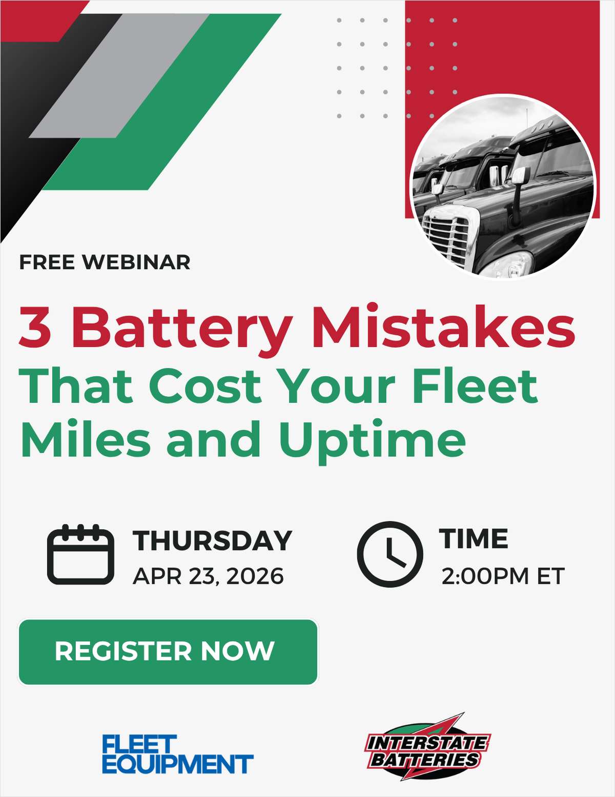 3 Battery Mistakes That Cost Your Fleet Miles and Uptime