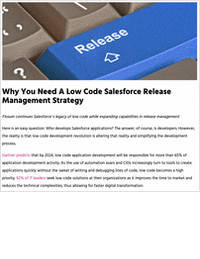 Why You Need A Low Code Salesforce Release Management Strategy