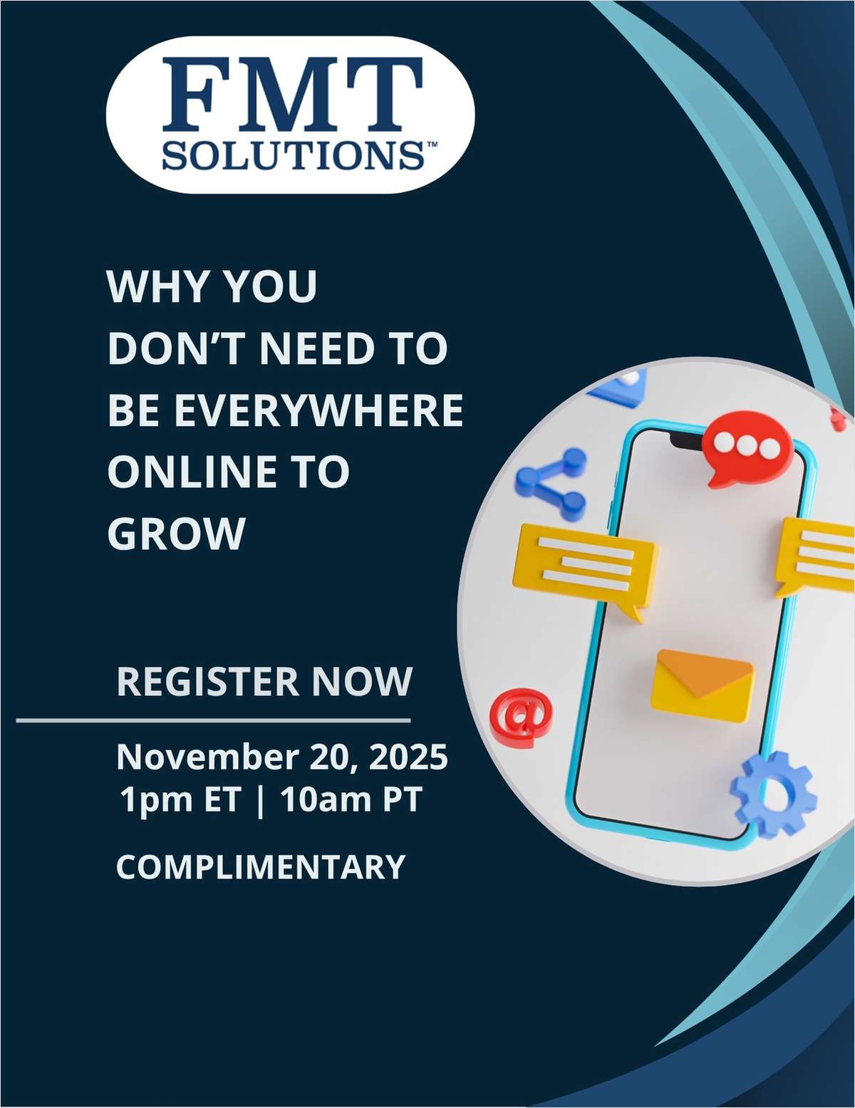 Why You Don't Need to Be Everywhere Online to Grow