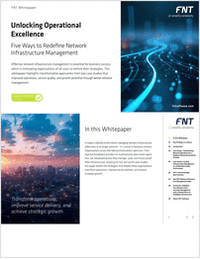 Unlocking Operational Excellence: Five Ways to Redefine Network Infrastructure Management