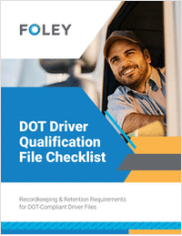 2024 DOT Driver Qualification File Checklist