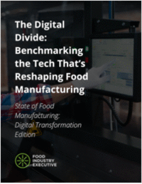The Digital Divide: Benchmarking the Tech That's Reshaping Food Manufacturing