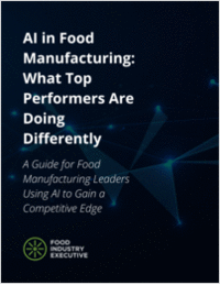 AI in Food Manufacturing: How Top Performers Are Using It to Win