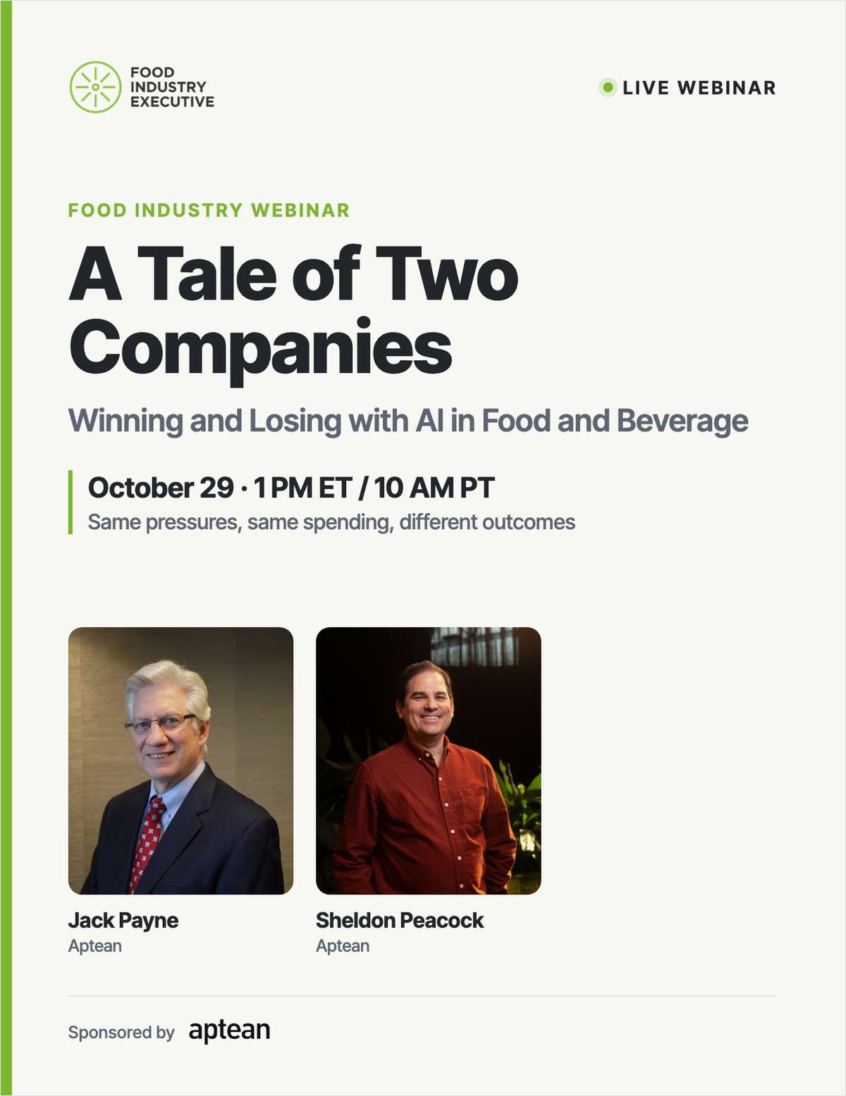 [Webinar] Winning and Losing with AI in Food and Beverage, Free Food ...