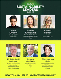 2022 Forbes Sustainability Leaders Summit