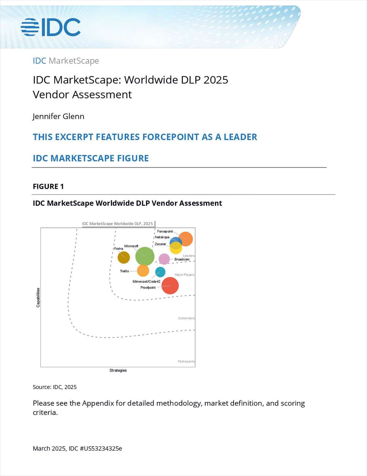 IDC MarketScape: Worldwide DLP 2025 Vendor Assessment
