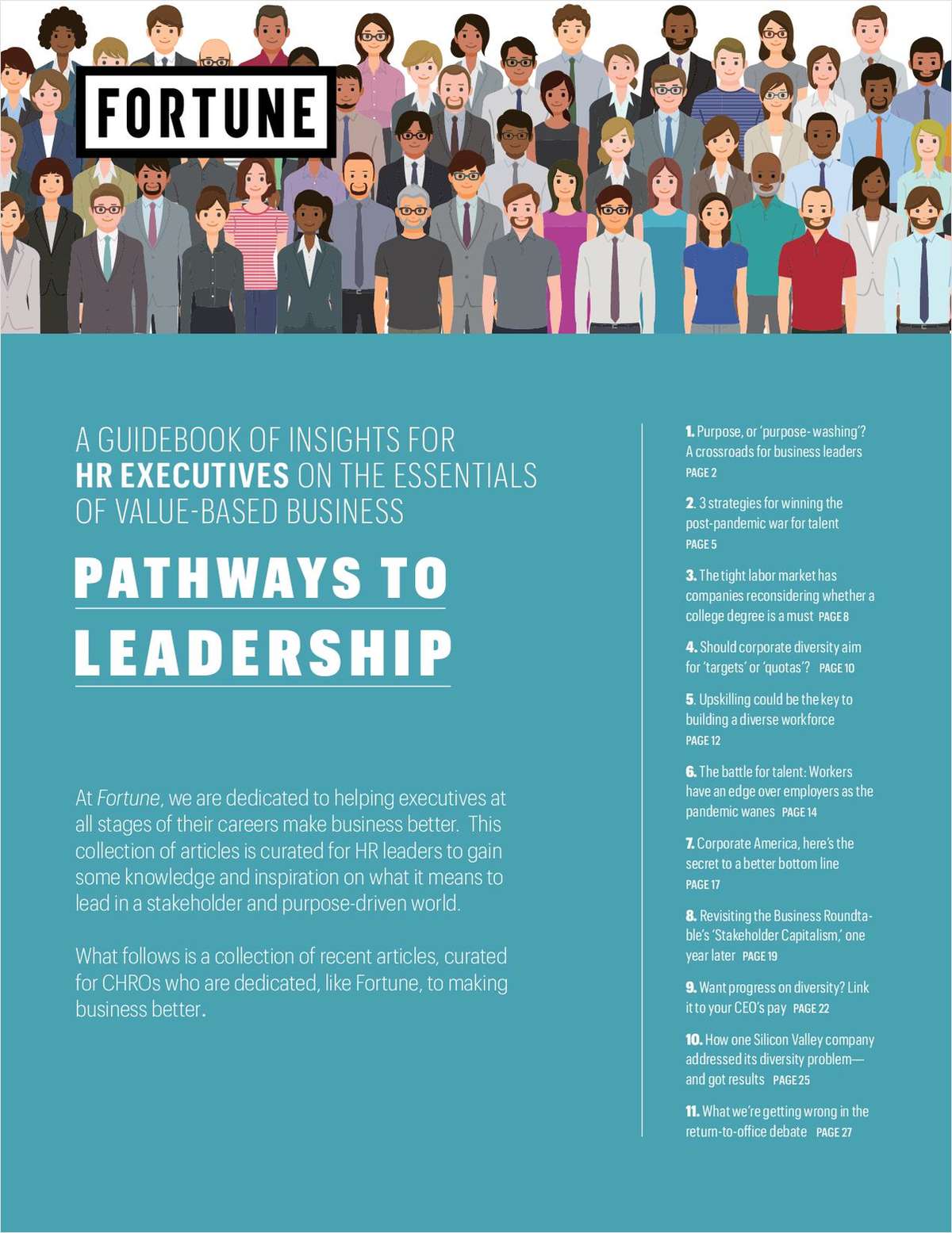 A Guidebook of Insights for HR Executives on the Essentials of Value-Based Business: Pathways to Leadership