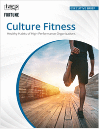 Culture Fitness: Healthy Habits of High-Performance Organizations