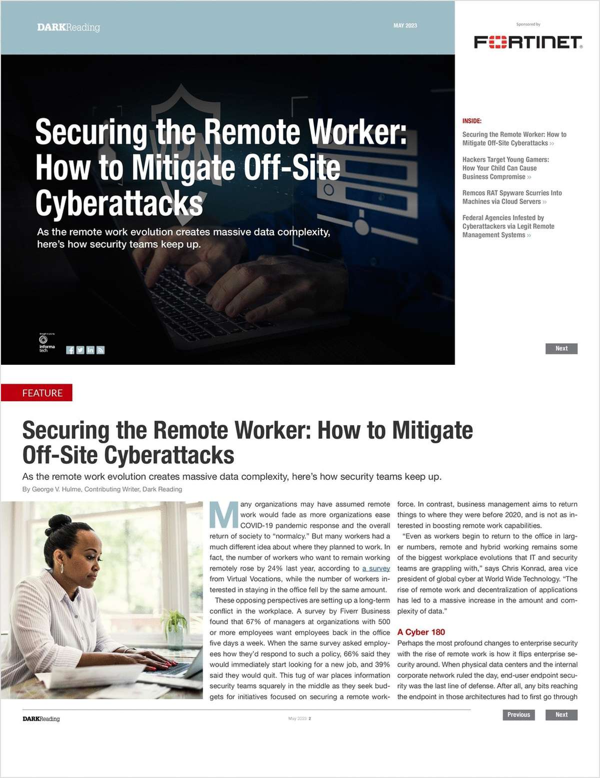 Securing the Remote Worker: How to Mitigate Off-Site Cyberattacks