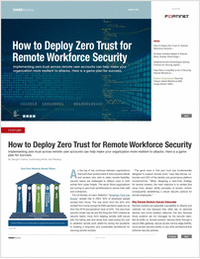 How to Deploy Zero Trust for Remote Workforce Security