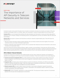 The Importance of API Security in Telecom Networks and Services