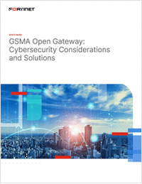 GSMA Open Gateway: Cybersecurity Considerations and Solutions