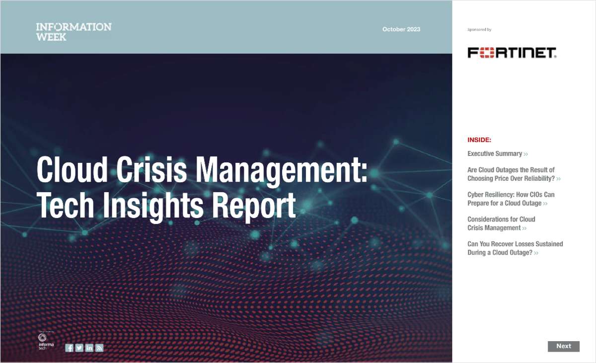 Cloud Crisis Management: Tech Insights Report