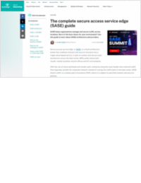 The Complete Secure Access Service Edge (SASE) Guide