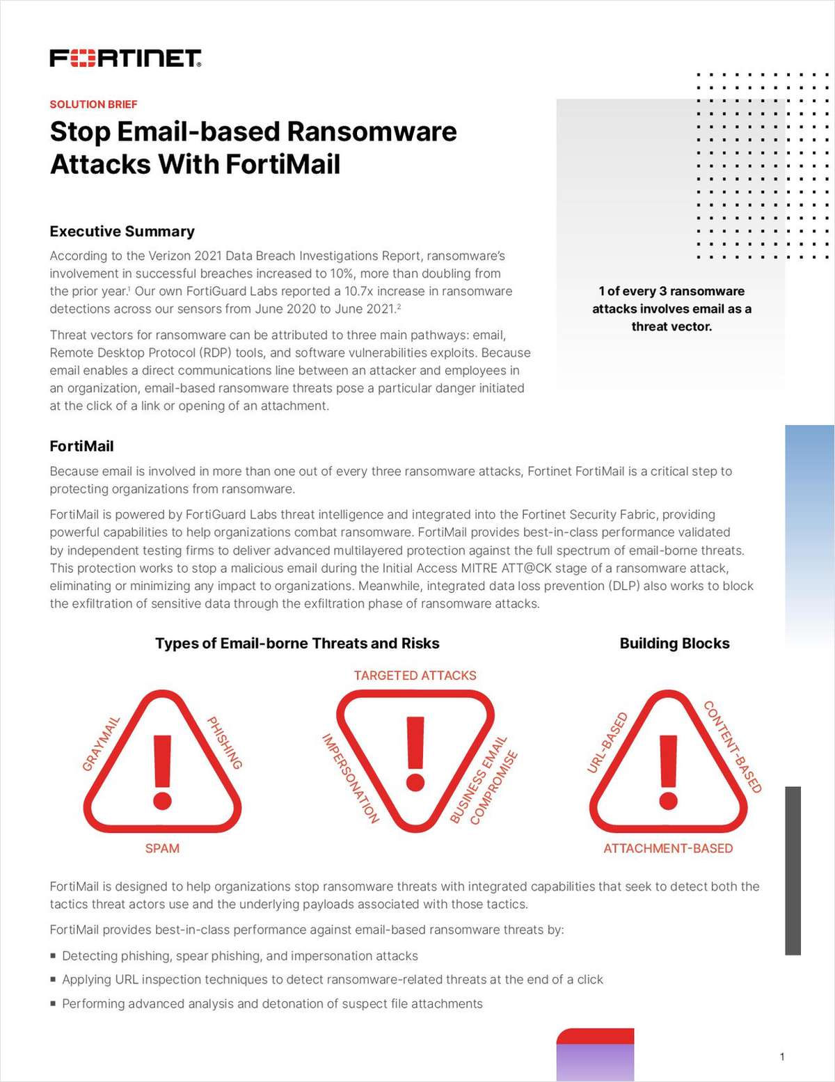 Stop Email-based Ransomware Attacks