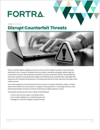 Disrupt Counterfeit Threats: A Digital Risk Protection Playbook