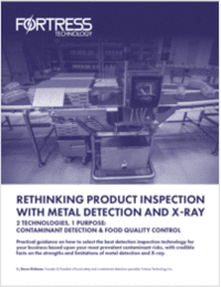 Discover New Perspectives on Product Inspection with Metal Detection and X-ray Technology