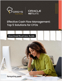 Effective Cash Flow Management: Top 5 Solutions for CFOs