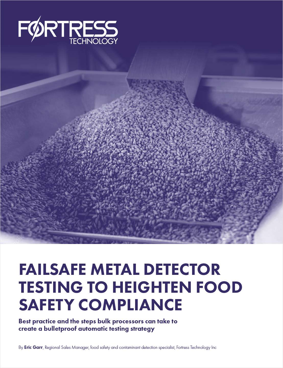 Enhance Food Safety Compliance for Bulk Processing  with Automatic Metal Detector Testing