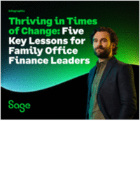 Thriving in Times of Change: Five Key Lessons for Family Office Finance Leaders