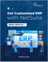 Get Customized ERP with NetSuite