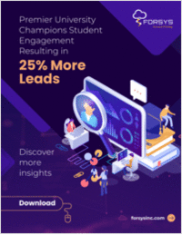 Premier University Champions Student Engagement Resulting in 25% More Leads