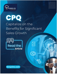 Capitalize on the Benefits of CPQ for Significant Sales Growth