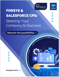 Forsys & Salesforce CPQ: Steering Your Company to Success