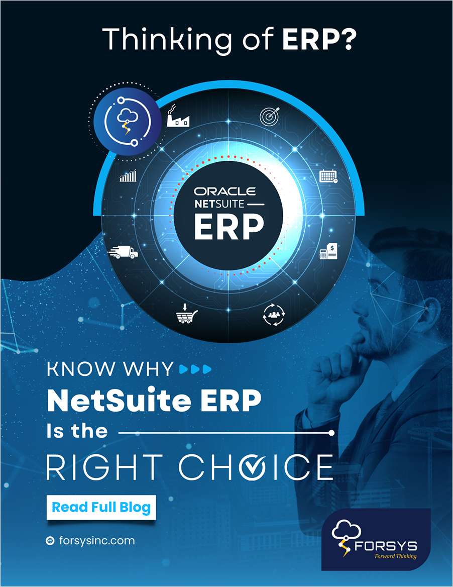 Thinking Of Erp Know Why Netsuite Erp Is The Right Choice Free Blog Thinking Of Erp Know Why Netsuite Erp Is The Right Choice Free Blog