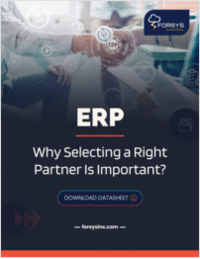 ERP - Why Selecting a Right Partner Is Important?