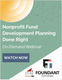 Nonprofit Fund Development Planning Done Right