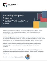 Evaluating Nonprofit Software: A Guided Workbook for Your Project